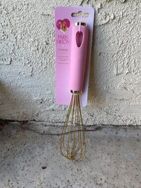 Paris Hilton Pink & Gold Whisk NWT